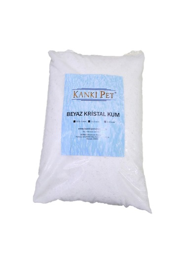 Beyaz Kristal Kum 0,5 - 1 Mm 10 Kg