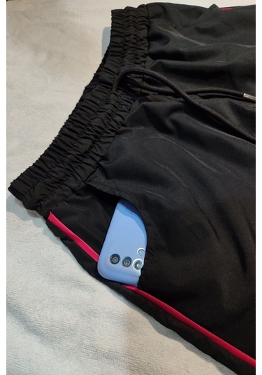 Siyah Büyük Beden Kadın Deniz Şortu Büyük Beden Şort 2xl-7xl Siyah