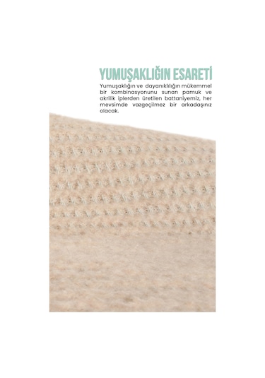 Verra Home Pamuklu Tv Battaniyesi 150 x 200 Bej