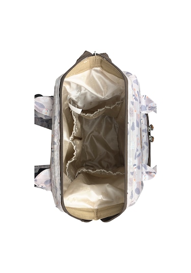 Paris Anne Bebek Çantası Baykuş Gri