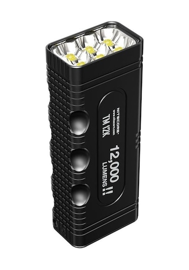 Nitecore Tm12k 12000 Lümen El Feneri Siyah