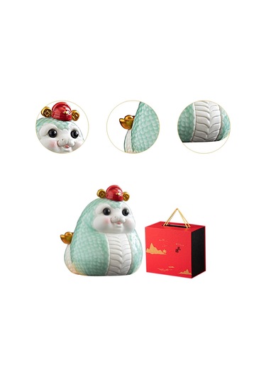 Suntek Çin Yeni Yıl Seramik Karikatür Yılan Yatak Stil-a