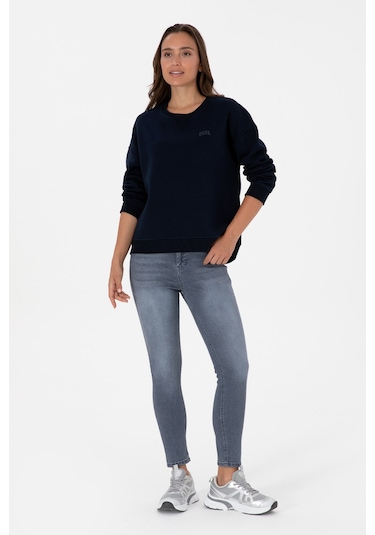 U.s. Polo Assn. Kadın Lacivert Sweatshirt 50313586-vr033 Lacivert