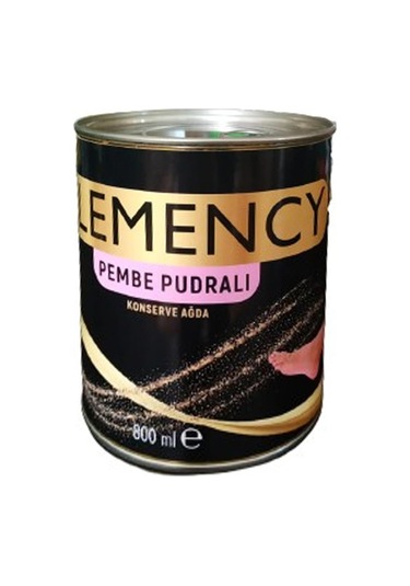 Clemency Pudralı Konserve Ağda 800 ML