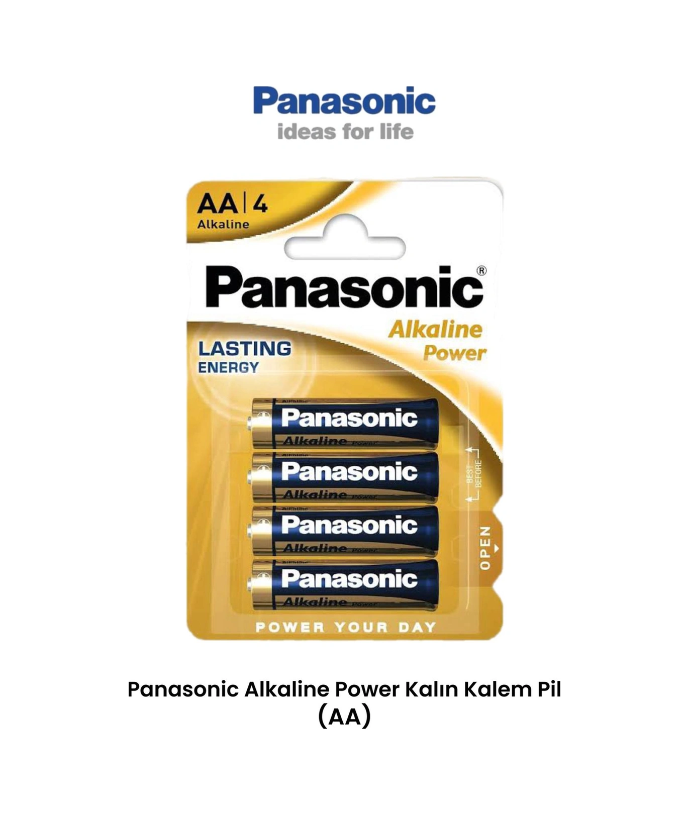 Panasonic Alkaline Aa-lr6 1,5v 4 Adet Kalem Pil Aa
