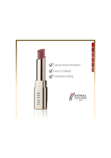 Note Cosmetics Iconic Matte Lipstick Kalıcı Mat Ruj 110 Alluring - Kırmızı 110