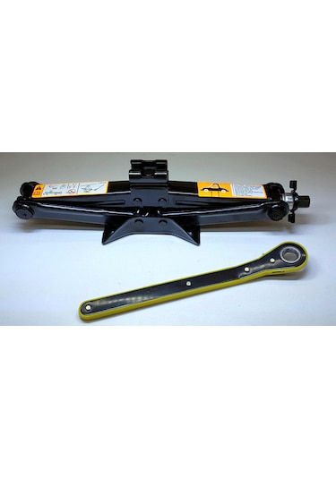 Oto Kriko Araç Kriko Cırcırlı Kriko 1.5 Ton Makas Tip Cırcırlı