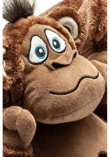 Twıgy Tw Monkey Unısex Kahve Hayvanlı Panduf 36/43 Kahve Rengi