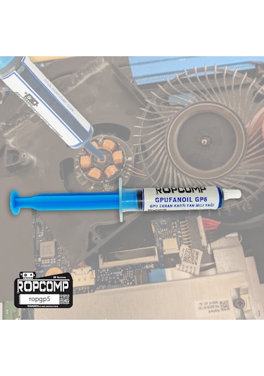 Ropcomp Gpufanoil Gpu Ekran Kartı Fan Mili Yağı Gp5