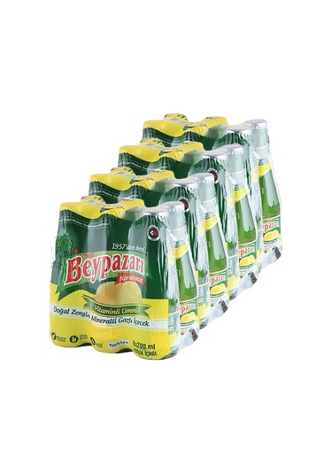 Beypazarı Limon Aromalı Maden Suyu 24 x 200 ML