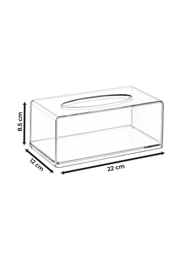 Clear Peçete Organizeri Peçetelik Şeffaf