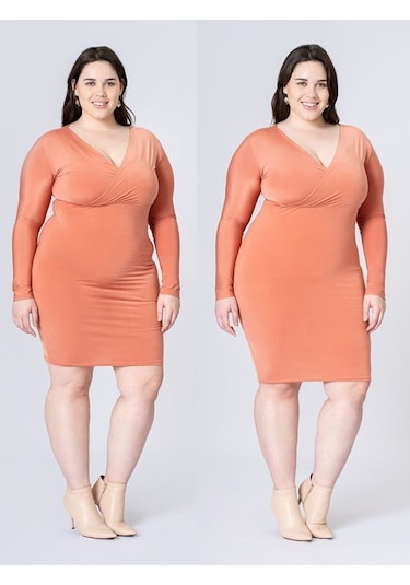 Mistirik Kadın 3 Bölge Etkili Paçalı Korse Ten Rengi