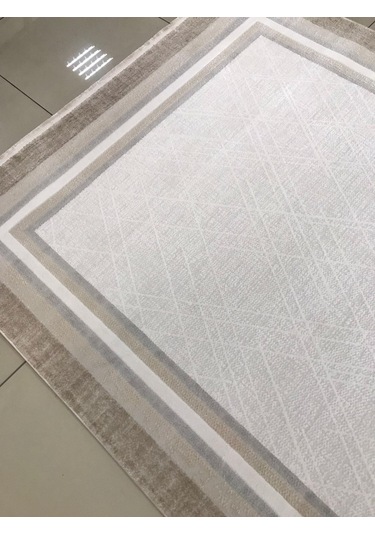 Padişah Halı Eternity 78676 070 Serisi Akrilik Salon Oturma Odası Halısı Kahve - Krem