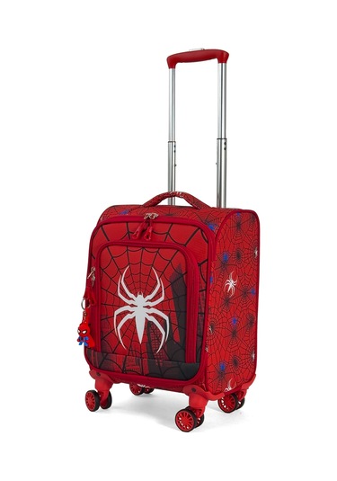Çocuk Karakterli 4 Tekerlekli Valiz, Eğlenceli Seyahat Arkadaşı - Örümcek Örümcek