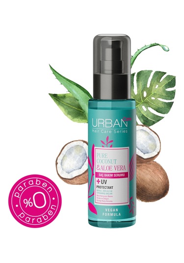Urban Care Pure Coconut ve Aleo Vera Renk Koruyucu Saç Serumu 75 ML
