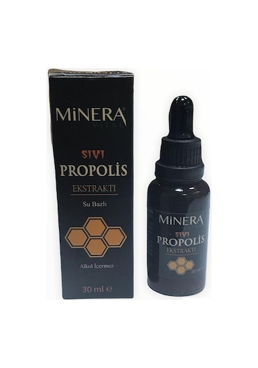 Minera %30 Propolis Saf Sıvı Ekstrakt 30 Ml