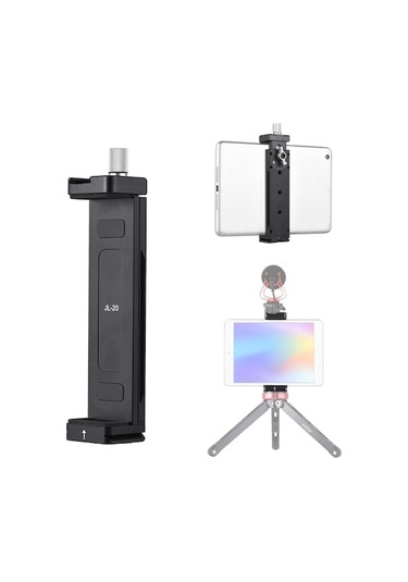 "evrensel Telefon Ve Tablet Tutucu - Ayarlanabilir Kelepçe, Soğuk Ayak Bağlantısı, Tripod Uyumlu"