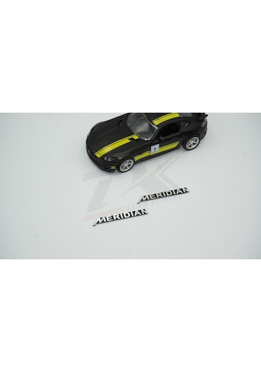 Meridian Logo Hoparlör Krom Metal 3M Logo Amblem 2 Li Set N11.2801