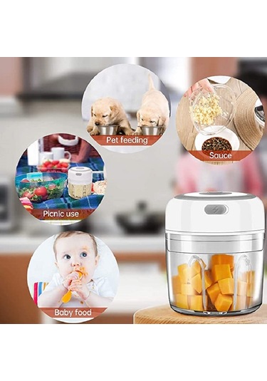 Ximistore9 Evde Kullanım İçin Mini Siyah Elektrikli Sarımsak Kesici - 250ml Büyük Kupa, Yüksek Güç, Kolay Kullanım, Dayanıklı Malzeme Pembe