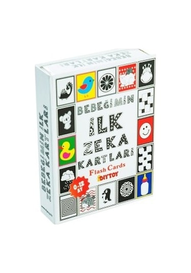 Diytoy Bebeğimin İlk Zeka Kartları Flash Cards Eğitici Kartlar