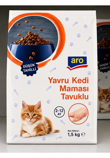 Yavru Kedi Maması Tavuklu 1.5 Kg