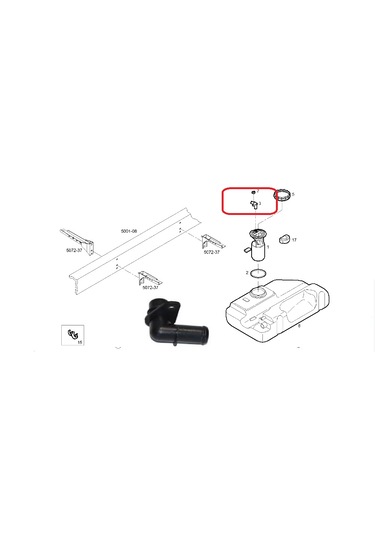 Iveco-daıly-boru, Havalandırma Mazot Şamandıra