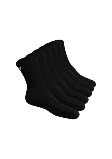 Asics 6PPK CREW SOCK Siyah Unisex Çorap 141802-0904