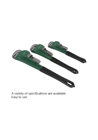 12 İnç Jiutong Plastik Saplı Ağır Boru Anahtarı Sıhhi Tesisat Pensesi