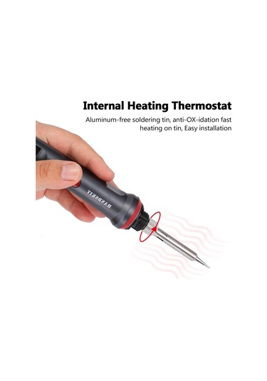 Jms Handskıt 90w Led Dijital Havya Seti Ayarlanabilir Sıcaklık Elektrikli Havya 4 Tel