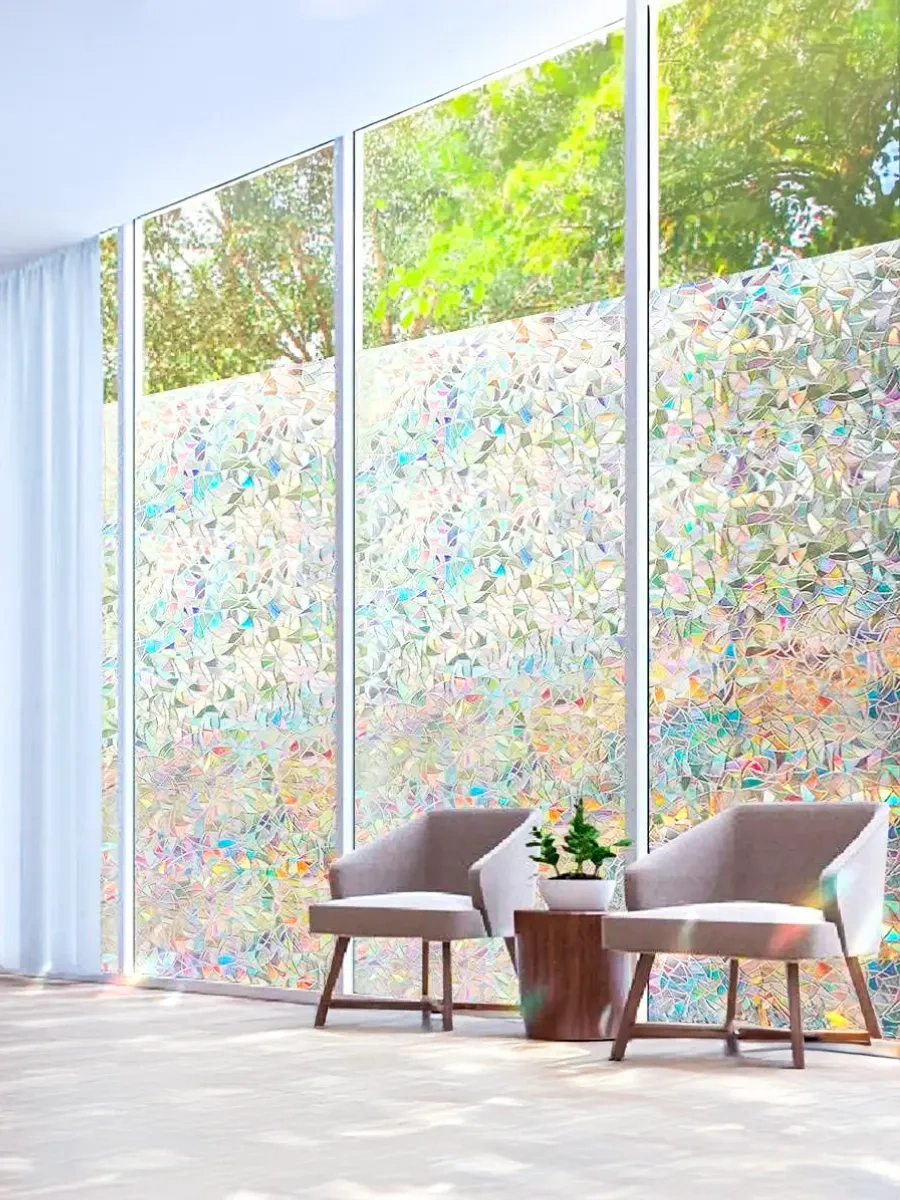 Frays Decor Kendinden Yapışkanlı Pencere Filmleri Statik 389088896