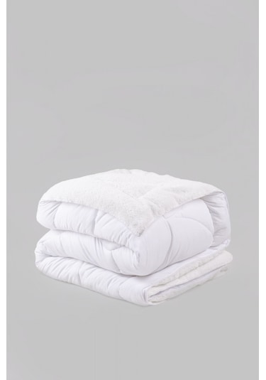 Cotton Box Çift Taraflı Peluş Sherpa Tek Kişilik Yorgan (155x215)