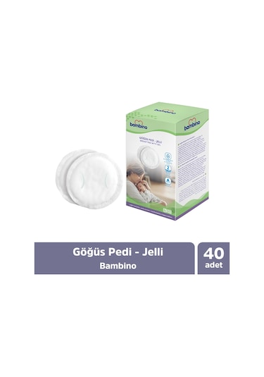 Bambino Klasik Göğüs Pedi 40lı