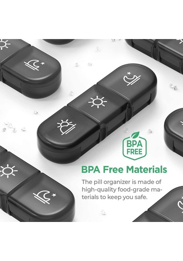 Suntek Haftalık Hap Organizatör Vitamin Ev Ofis Çocuk Diğer