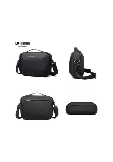 Leastat LT3802L Postacı-Omuz Çantası Siyah