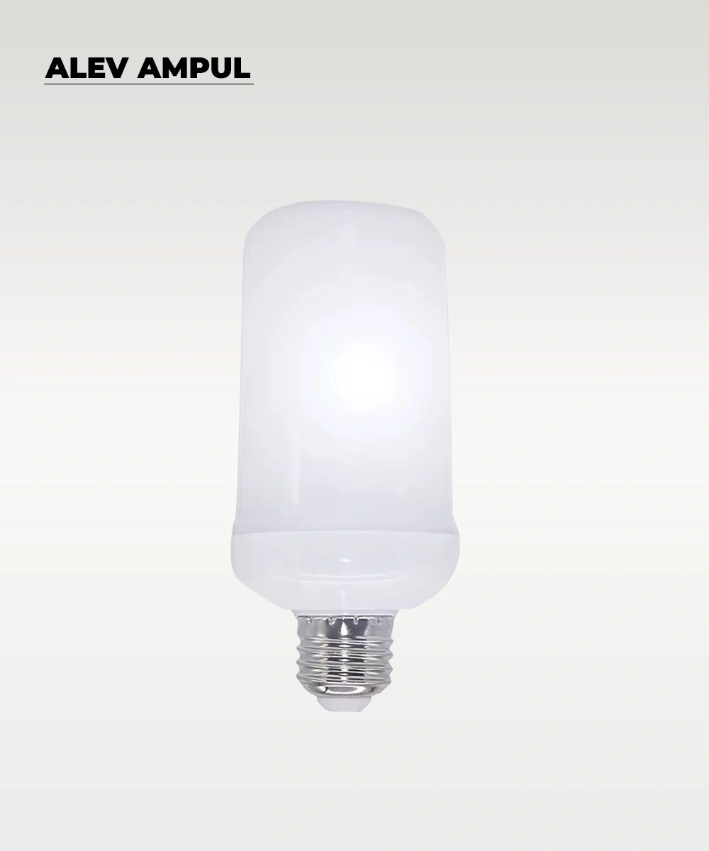 7w Alev Efektli Dekoratif Led Ampul - E27 Duy 1 Adet