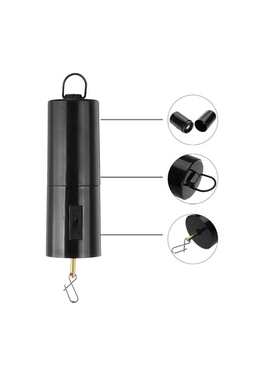 Homyl 18.5x4 Cm Pil Motoru Uzaktan Rüzgar Döndürücü İçin