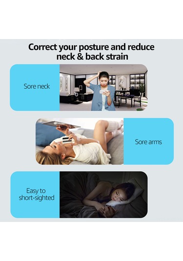 Kosona T9 Siyah Telefon Ve Tablet Tutucu - Katlanabilir Yükseklik Açı Ayarı - Dışarıdaki Kaydırma Önleyici - 12.5kg Yük Kapasitesi Siyah