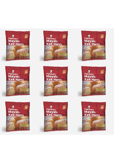 Pakmaya Mayalı Kek Harcı Sade 9 x 28 G