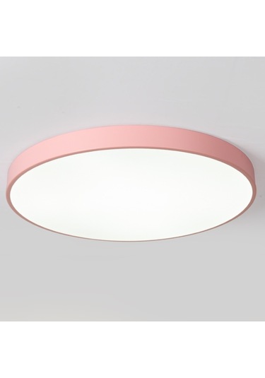 Macaron Yuvarlak Tavan Lambası, Basamaksız Karartma For 40cm Diğer Diğer