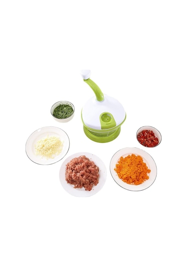 Homyl Manuel Mutfak Robotları El Kumandalı Gıda Parçalayıcı Yeşil