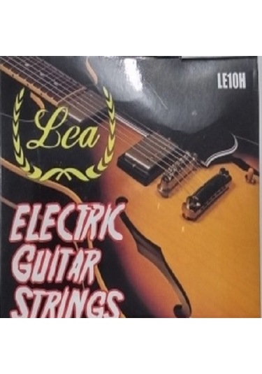 Lea Le10H Tam Set Elektro Gitar Teli Vakumlu Paket Tam Takım