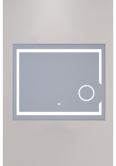 Kiev 80 Cm Mercekli Led Ayna Renksiz