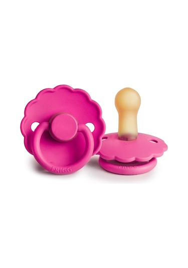Frıgg Daisy Kauçuk Emzik - Fuchsia 6-18 Ay Yeşil