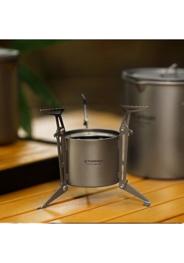 Novahub Kampanyalı Katlanır Bacaklı Titanium Alkollü Ocak - 100ml, 71g Hafif, Çok Renkli Çok Renkli