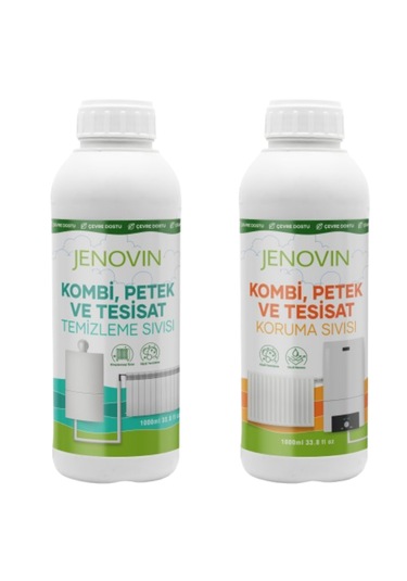 Jenovin Kombi Petek Tesisat Temizleme ve Koruma Sıvıları 1 L | Isıtma Sistemi Bakım Ürünleri