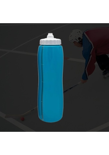 Trendooze Sıkılabilir 950ml Seyahat Hokeyi Yetişkinler Mavi, Kapasite Artırıcı Mavi