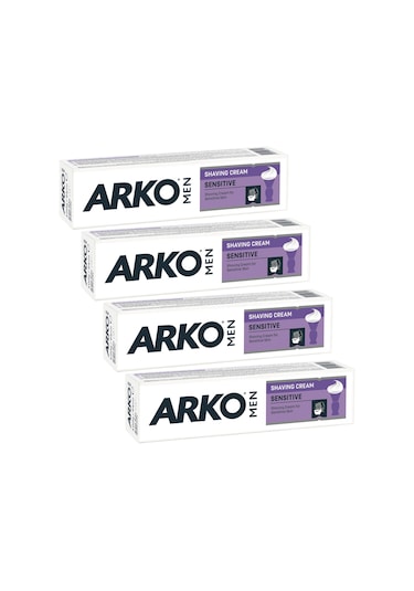 Arko Men Sensitive Tıraş Kremi 4 x 90 G