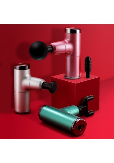 Sones Fascia Silah Cep Elektrik Şok Silahı Kas Masaj Silahı, Özellikler: Minia Pembe Çok Renkli