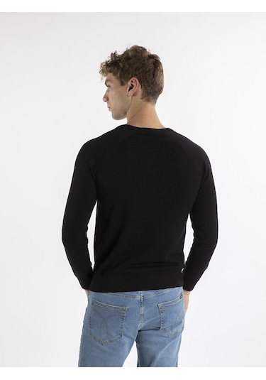 Trussardi Trussardı Erkek Kazak TRRD003637 Siyah