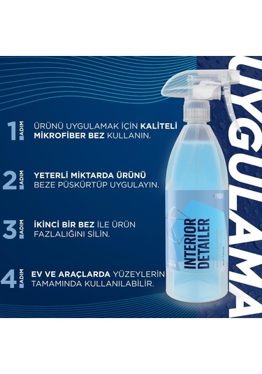 Gyeon Q²m İnteriordetailer Araç İçi Bakteri Virüs Temizley 500 Ml